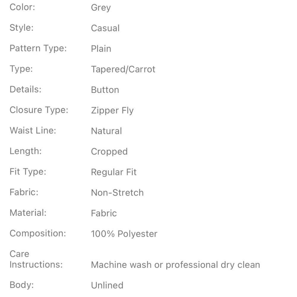 Grey Jogger Pants - image 3